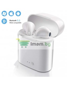 Безжични Bluetooth слушалки i7S AirPods